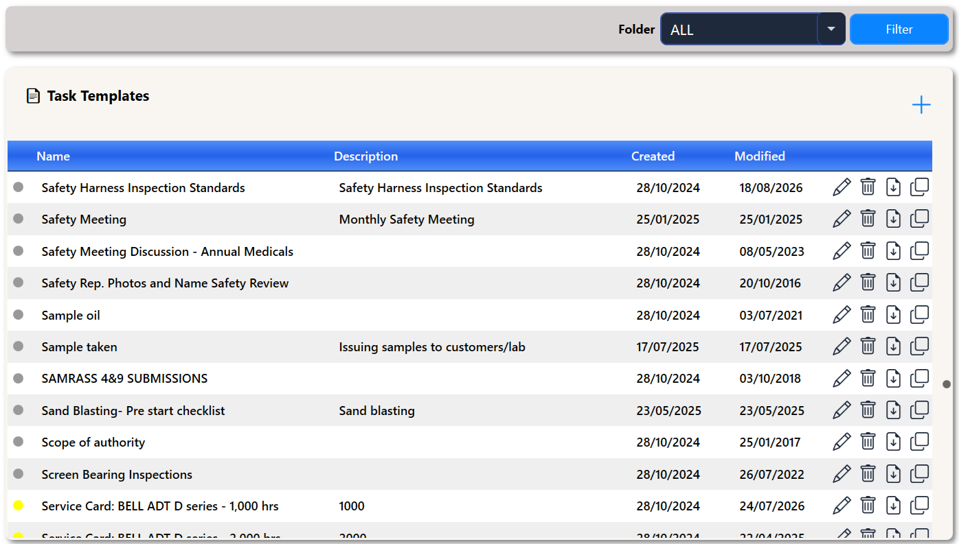 Inspections & Checklists