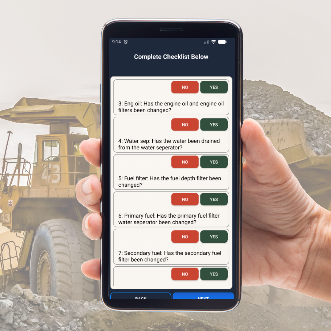 Mobile Service Checklist